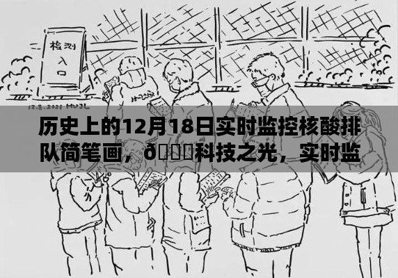 历史上的12月18日,科技之光下的实时监控核酸排队简笔画与新品揭秘