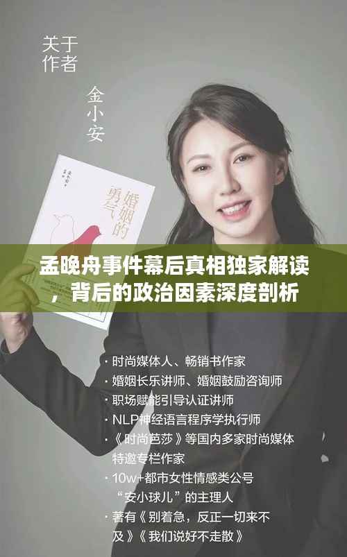 孟晚舟事件幕后真相独家解读,背后的政治因素深度剖析