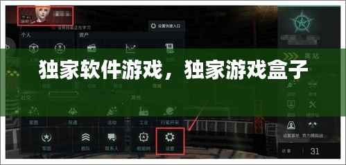 独家软件游戏,独家游戏盒子
