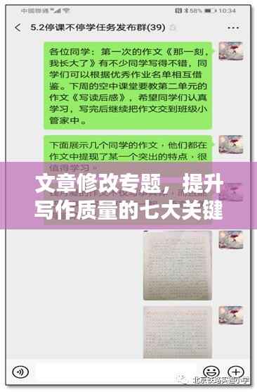 文章修改专题,提升写作质量的七大关键步骤!