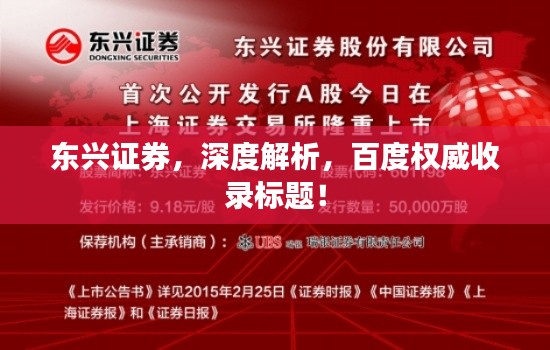 东兴证券,深度解析,百度权威收录标题!